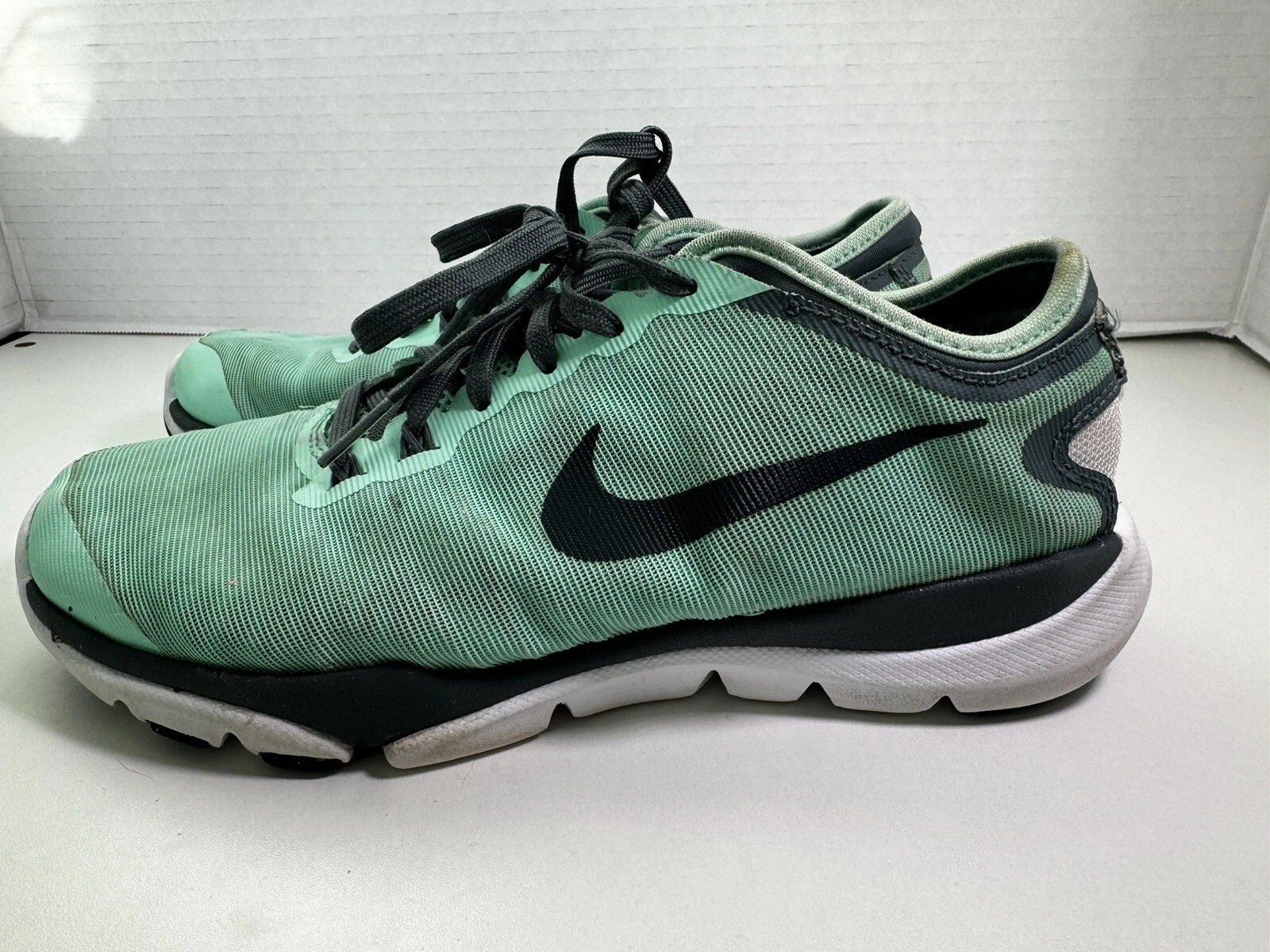 Nike Flywire Flex Supreme femme taille 6 vert brillant