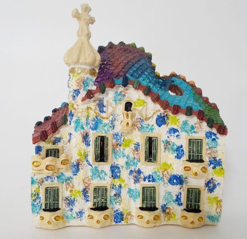Antoni Gaudi Casa Batllo Barcelona 1906 Modernist Reproduction Resin Container - Picture 7 of 7