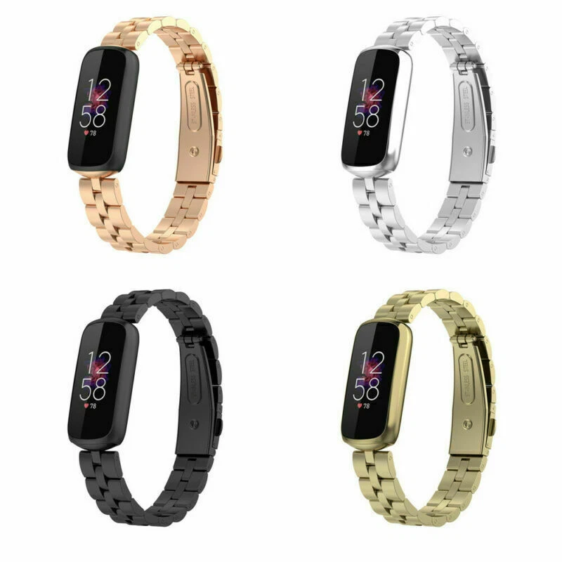 Metal Band For Fitbit Luxe Wrist Strap For Fitbit Luxe Stainless Steel  Watch Bracelet Diamond Loop Adjustable Replacement Belt - AliExpress