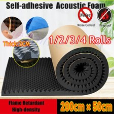 Self-adhesive Car Hood Sound Proofing Deadening.Heat Noise Insulation Foam Mat