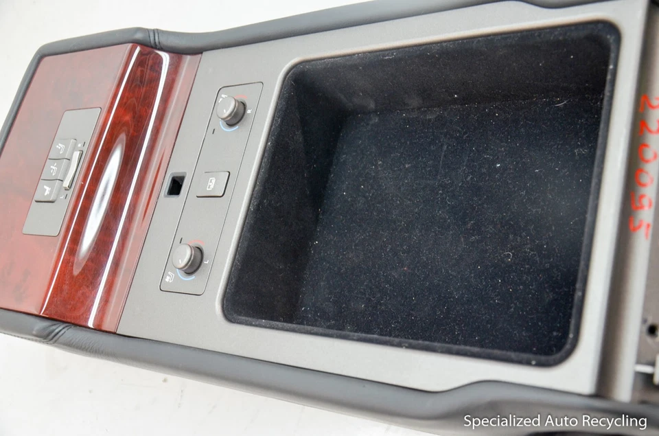 2008 LEXUS LS460 REAR CENTER CONSOLE ARMREST SEAT ADJUST OEM cupholder black Foto 3 de 4