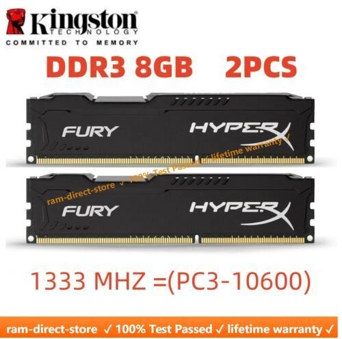 Hyperx fury online ddr3 1333mhz