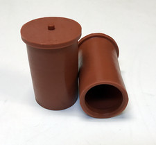 Powder Coating Silicone High Temp Caps 1.288" ID x 2.5" IL 50 Count Pack 