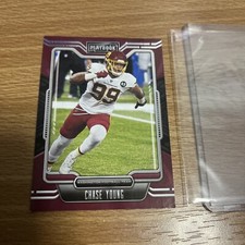 Chase Young 💥 #97 2021 Panini Playbook Washington Commanders Football Team Star