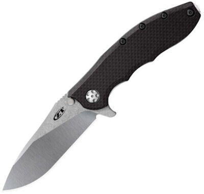 Zero Tolerance Hinderer Slicer Carbon Fiber CPM-20CV Folding Knife A/O 0562cf