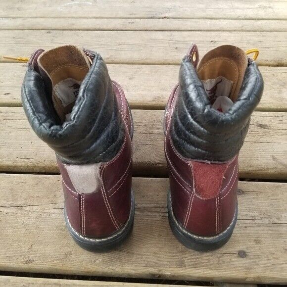 Vintage 70s Texas Steer Moc Toe Leather Work Boot… - image 4