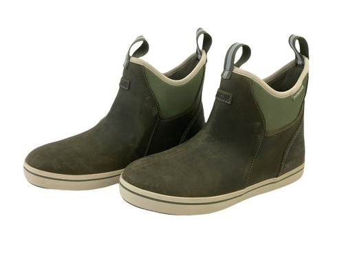 Leather Ankle Deck Boots 