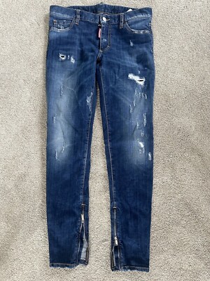 Dsquared2 Women s Distressed Jeans Pants, size 42