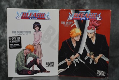 Shonen Jump BLEACH The Substitute SEASON ONE & TWO DVD Box Sets  FREE SHIPPING