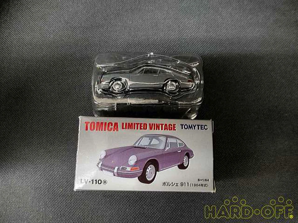 Tomica Neo LV 110a Porsche 911 Tomytec 1964 tipo vintage limitado coche de ju... - Imagen 4 de 4
