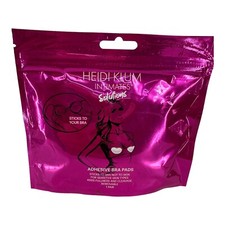 Heidi Klum Intimates I Pair Adhesive Bra Pad Inserts Adds Fullness Cleavage