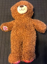 Build A Bear Happy Birthday Treat Bear Teddy Plush Stuffed Animal Brown Tan 15"