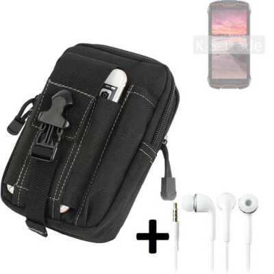Gürteltasche für Cubot King Kong Mini 2 Pro + Kopfhörer Holster Schutzhülle 