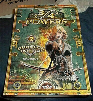 Dungeon Twister Board Game 3 & 4 Player Expansion #2 Fantasy Boelinger Asmodee