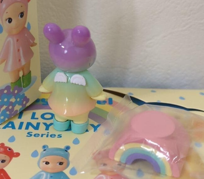 Sonny Angel I Love Rainy Day Series Secret Raincoat Robby Mini