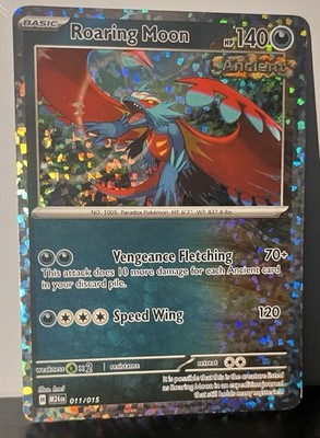 Pokemon TCG Roaring Moon 011/015 Holo Promo McDonalds Promos 2024