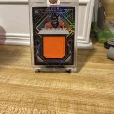 2021 Panini Obsidian - Volcanic Material Javonte Williams #VM-JWI Electric Etch