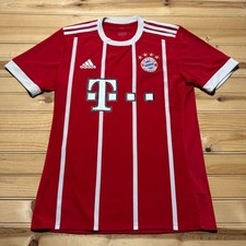 Adidas Clima Cool Bayern Munich T-Mobile Embroidered Home Soccer Jersey - Small