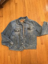 Vintage Levis 70507 0590 Trucker Jacket Mens Denim Standard Fit Medium Blue Jean