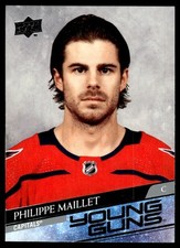 2020-21 UPPER DECK YOUNG GUNS Philippe Maillet Rookie Washington Capitals #486