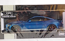 Ixo 1:18th scale 2022 Ford Mustang Shelby GT 500 metallic blue