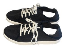 Olukai Pehuea Li Shoes Womens Size 10 Black White Low Top Sneakers Casual