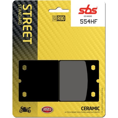 Premium Bremsbacken SBS 554HF Ceramic für spannende Fahrten und höchste Ansprüch