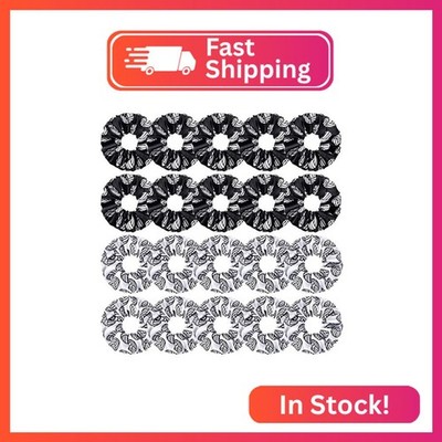 WILLBOND 20 Pcs Volleyball Sport Hair Scrunchies Gifts Volleyball Scrunchy Elast