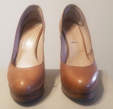 scarpe In Vera Pelle Marroni 