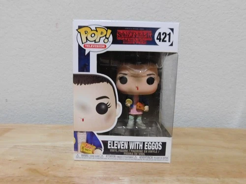 New Funko Pop Television Stranger Things #421 Eleven with Eggos vinyl figure