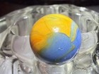 P33- Vintage Peltier Glass Company Rainbow 5/8” Near Mint🔥🔥🔥 — photo 3