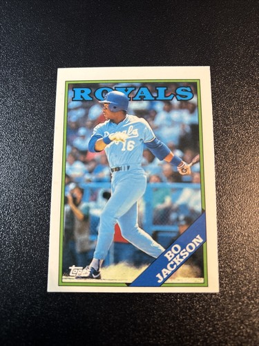 Bo Jackson #750 1988 Topps Tiffany card