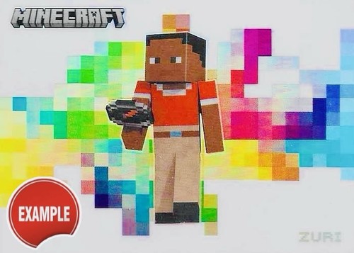 2024 PANINI MINECRAFT BLÁSTER CAJA CAZA 4 CÚBICOS/COLORBLAST NUEVO SELLADO DE FÁBRICA CANTIDAD - Imagen 10 de 11