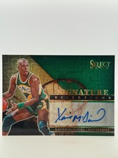 2024-25 SELECT XAVIER McDANIEL GREEN MOJO PRIZM 03/35 SIGNATURE SELECTIONS AUTO