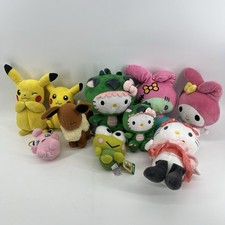 Lot Of Plush Toys- Hello Kitty & Pokemon  The...