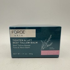 NEW Forge Skin Scented Tighten  Lift Beef Tallow Face  Neck Balm, 1.7oz / 50g