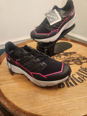 Women's Salomon Thundercross, Plum Kitten/Black/Pink Glo, 9.0  Medium US New