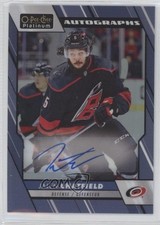 2023-24 O-Pee-Chee Platinum Blue Rainbow Auto Jalen Chatfield #BA-JA Auto 1b39