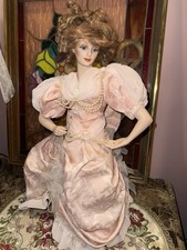 19'' Vintage FRANKLIN MINT FHD PORCELAIN DOLL