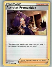 Acerola's Premonition 129/172 Uncommon Brilliant Stars Pokemon