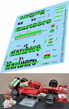 Adesivi Stickers per Lego Ferrari F2004 Schumacher Kit 11375 TB Stickers TBS142