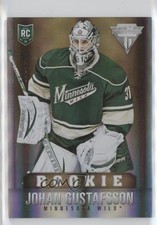 2013 Rookie Anthology Titanium Update Draft Position Number Johan Gustafsson 2vh