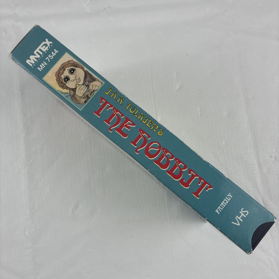 The Hobbit 1992 Animated, VHS MNTEX Entertainment/ J.R.R Tolkens - Image 3 of 4