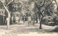 Tossens Nordseebad Butjadingen Niedersachsen Hof von Oldenburg Garten