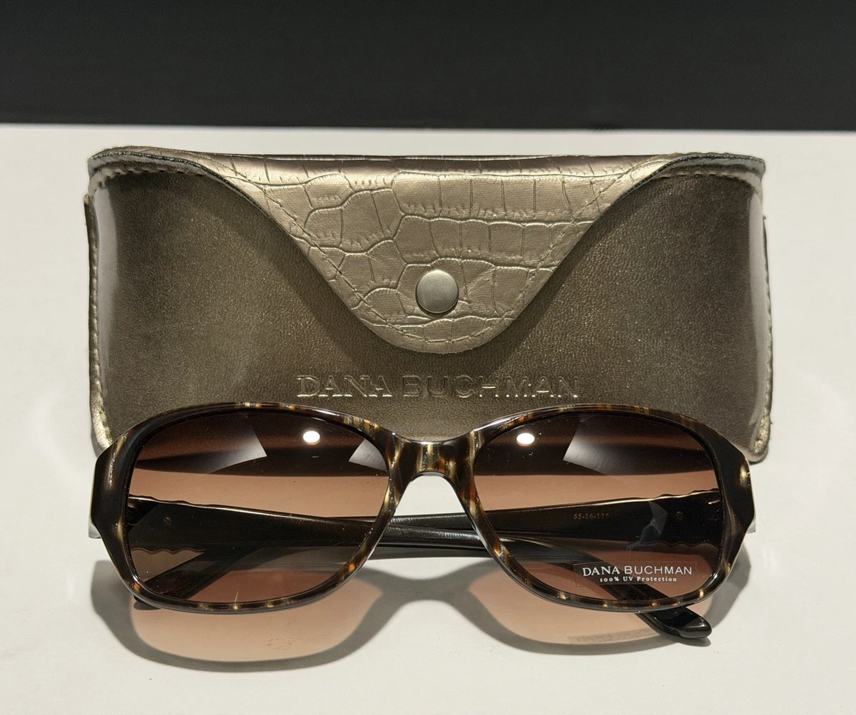 Dana Buchman Brown Gradient Frame Sunglasses with Case DANA BUCHMAN WOMENS SUNGLASSES TORTOISE KEY LARGO 56-15 125  main image 4
