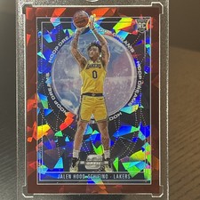 2023-24 Contenders Optic- Jalen Hood-Schifino #10 Hoop Dreams Red Ice /175 (RC)