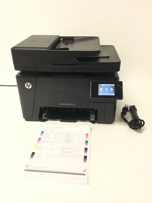 HP Color LaserJet Pro MFP M177fw Wireless Printer Scanner Copier LOW 241 Pages 