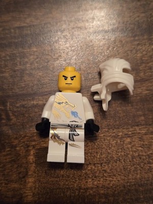 LEGO Ninjago Zane DX *torso Crack* Minifigure 2260 Read Desc.