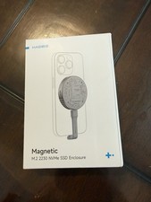 Hagibis Magnetic M.2 2230 NVMe SSD Enclosure with Magsafe for iPhone 17 16 15