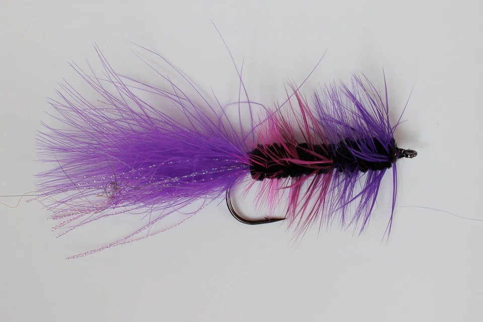 Fliegentom Hechtstreamer Woolleybugger für Raubfisch - Bild 4 von 4